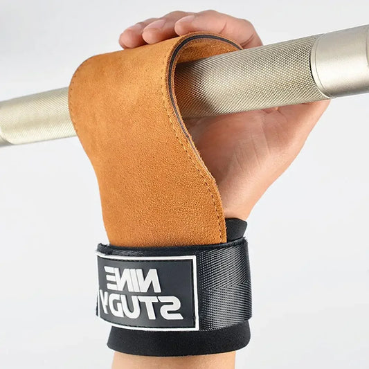 Luvas de Musculação com Ganchos e Grip