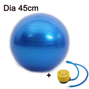 Bola de Pilates 45cm Antiderrapante com Inflador